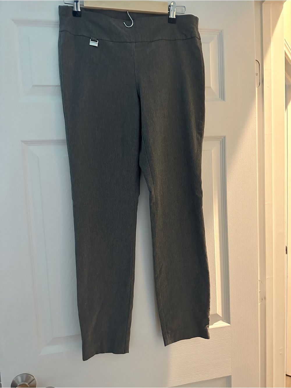 Alfani gray straight pants